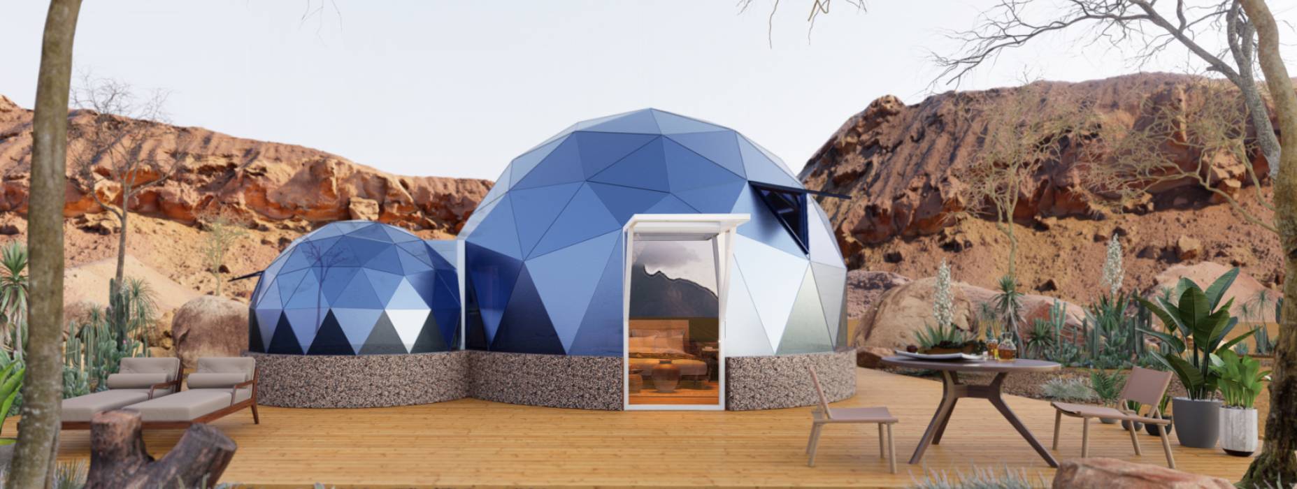 静乐县球形智能光伏玻璃星空房